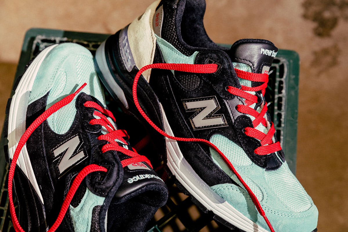new balance red white and blue